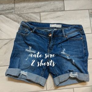 Cato distressed denim